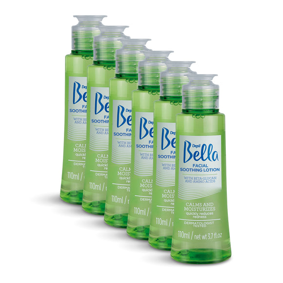 Depil Bella Pre Waxing Lotion Astringente pour la Peau à l'Extrait de  Menthe 500ml (6 Unités)