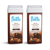 Depil Bella Roll on Black Wax Cartridges 3.52Oz (2 Units Offer) - thewaxline.com