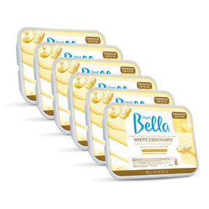 Depil Bella Hard Wax White Chocolate 28.2 Oz (6 Unit Offer) - thewaxline.com